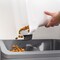 IRIS USA Dog Food Storage Container, Airtight Lid, 2-Cup Scoop, Up to 13 Pounds Pet Food Storage, Dark Gray